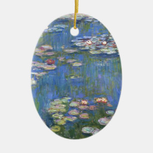 Claude Monet // Water Lilies Keramik Ornament