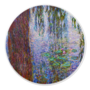 Claude Monet - Water Lilies Keramikknauf
