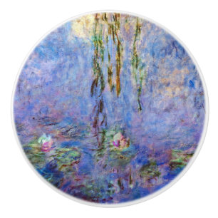 Claude Monet - Water Lilies Keramikknauf
