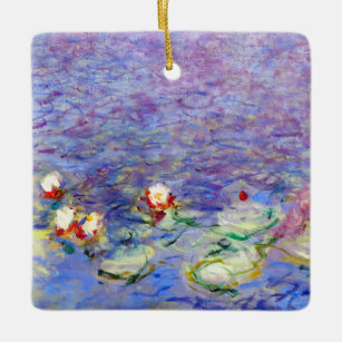 Claude Monet - Water Lilies Keramikornament