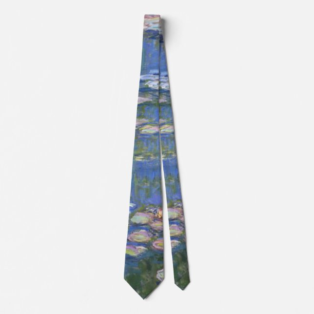 Claude Monet // Water Lilies Krawatte (Vorderseite)