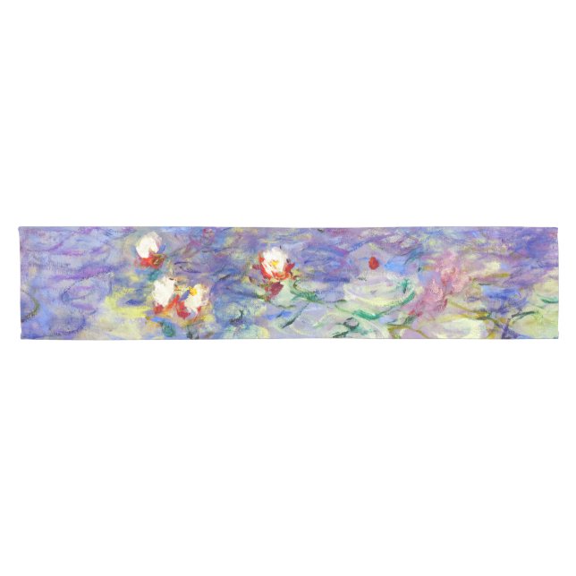 Claude Monet - Water Lilies Kurzer Tischläufer (Horizontal)