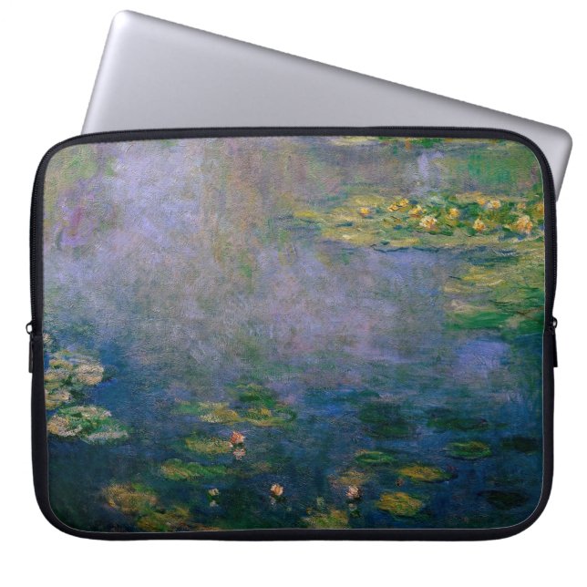Claude Monet - Water Lilies Laptopschutzhülle (Vorderseite)