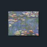Claude Monet - Water Lilies Leinwanddruck<br><div class="desc">Water Lilies von Claude Monet, 1916. Claude Monet war Gründer der französischen Impressionistischen Malerei und der beständigste und produktivste Praktizierende der Philosophie der Bewegung, seine Wahrnehmungen vor der Natur zu äußern, vor allem, wie sie auf Landschaftsmalerei in der Luft angewandt werden. Der Begriff "Impressionismus" leitet sich aus dem Titel seines...</div>