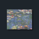 Claude Monet - Water Lilies Leinwanddruck<br><div class="desc">Water Lilies von Claude Monet, 1916. Claude Monet war Gründer der französischen Impressionistischen Malerei und der beständigste und produktivste Praktizierende der Philosophie der Bewegung, seine Wahrnehmungen vor der Natur zu äußern, vor allem, wie sie auf Landschaftsmalerei in der Luft angewandt werden. Der Begriff "Impressionismus" leitet sich aus dem Titel seines...</div>