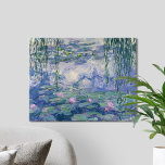 Claude Monet Water Lilies Leinwanddruck<br><div class="desc">Poster of Water Lilies Kunstmalerei von Claude Monet,  botanischer Landschaft</div>