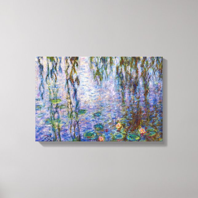 Claude Monet - Water Lilies Leinwanddruck (Vorderseite)