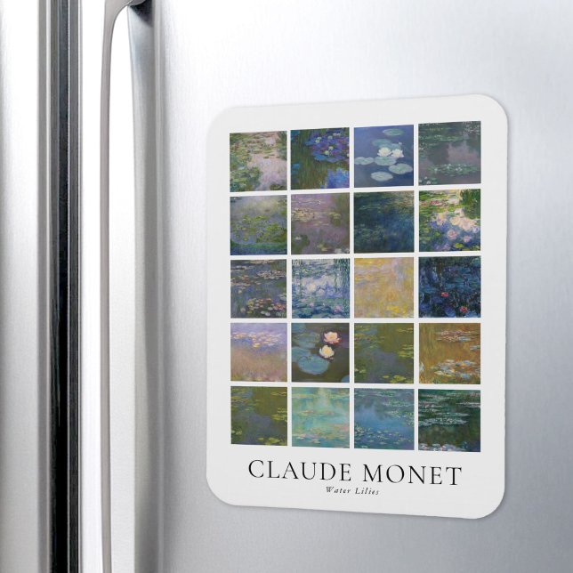 Claude Monet Water Lilies Magnet (Von Creator hochgeladen)