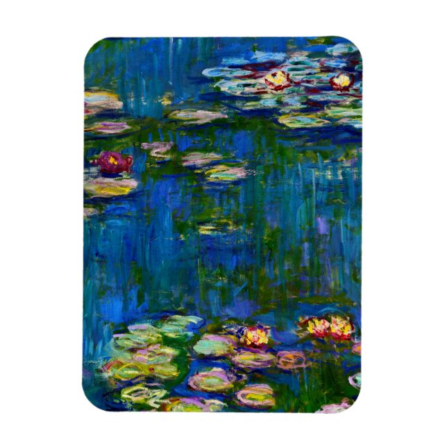 Claude Monet - Water Lilies Magnet (Vertikal)