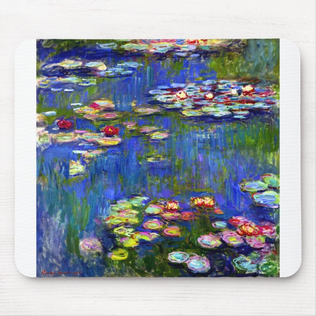 Claude Monet Water Lilies Mousepad (Vorne)