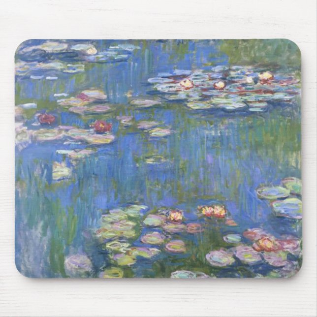 Claude Monet // Water Lilies Mousepad (Vorne)