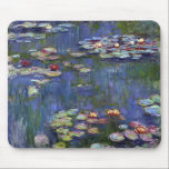 Claude Monet Water Lilies Mousepad<br><div class="desc">Claude Monet Water Lilies</div>