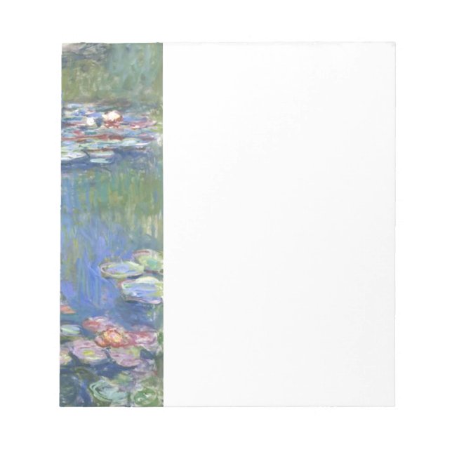 Claude Monet // Water Lilies Notizblock (Vorderseite)