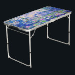 Claude Monet - Water Lilies / Nympheas 1919 Beer Pong Tisch<br><div class="desc">Water Lilies / Nympheas (W.1852) - Claude Monet,  Oil on Leinwand,  1916-1919</div>