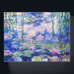 Claude Monet - Water Lilies / Nympheas 1919 Briefbeschwerer<br><div class="desc">Water Lilies / Nympheas (W.1852) - Claude Monet,  Oil on Leinwand,  1916-1919</div>