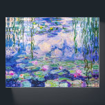 Claude Monet - Water Lilies / Nympheas 1919 Briefbeschwerer<br><div class="desc">Water Lilies / Nympheas (W.1852) - Claude Monet,  Oil on Leinwand,  1916-1919</div>