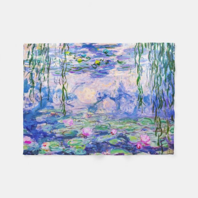 Claude Monet - Water Lilies / Nympheas 1919 Fleece (Vorderseite (Horizontal))