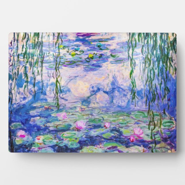 Claude Monet - Water Lilies / Nympheas 1919 Fotoplatte (Vorderseite)