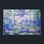 Claude Monet - Water Lilies / Nympheas 1919 Fußmatte<br><div class="desc">Water Lilies / Nympheas (W.1852) - Claude Monet,  Oil on Leinwand,  1916-1919</div>