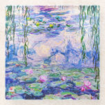 Claude Monet - Water Lilies / Nympheas 1919 Glasuntersetzer<br><div class="desc">Water Lilies / Nympheas (W.1852) - Claude Monet,  Oil on Leinwand,  1916-1919</div>