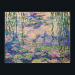 Claude Monet - Water Lilies / Nympheas 1919 Holzdruck<br><div class="desc">Water Lilies / Nympheas (W.1852) - Claude Monet,  Oil on Leinwand,  1916-1919</div>