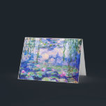 Claude Monet - Water Lilies / Nympheas 1919 Karte<br><div class="desc">Water Lilies / Nympheas (W.1852) - Claude Monet,  Oil on Leinwand,  1916-1919</div>