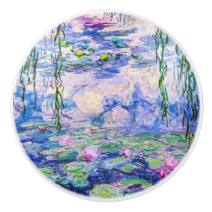 Claude Monet - Water Lilies / Nympheas 1919 Keramikknauf