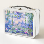 Claude Monet - Water Lilies / Nympheas 1919 Metall Brotdose<br><div class="desc">Water Lilies / Nympheas (W.1852) - Claude Monet,  Oil on Leinwand,  1916-1919</div>