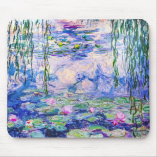 Claude Monet - Water Lilies / Nympheas 1919 Mousepad