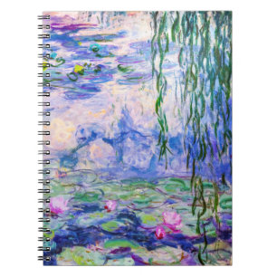 Claude Monet - Water Lilies / Nympheas 1919 Notizblock