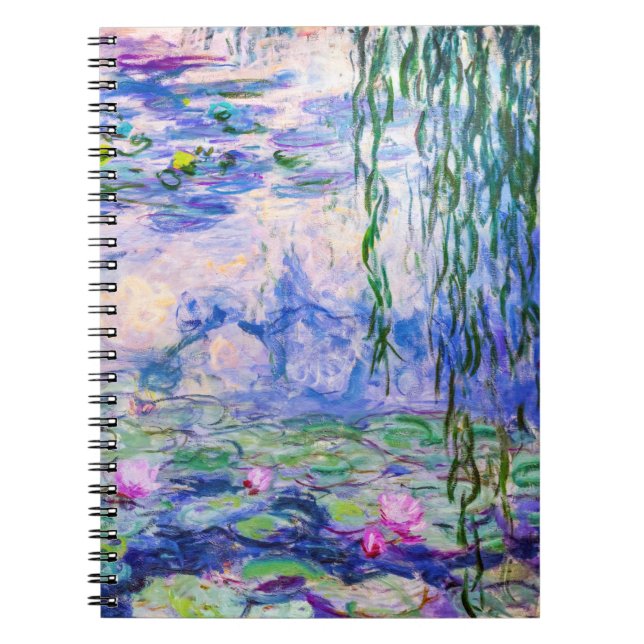Claude Monet - Water Lilies / Nympheas 1919 Notizblock (Vorderseite)