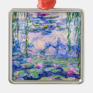 Claude Monet - Water Lilies / Nympheas 1919 Ornament Aus Metall