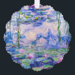 Claude Monet - Water Lilies / Nympheas 1919 Ornament Karte<br><div class="desc">Water Lilies / Nympheas (W.1852) - Claude Monet,  Oil on Leinwand,  1916-1919</div>