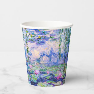 Claude Monet - Water Lilies / Nympheas 1919 Pappbecher
