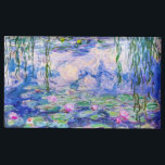 Claude Monet - Water Lilies / Nympheas 1919 Platzkartenhalter<br><div class="desc">Water Lilies / Nympheas (W.1852) - Claude Monet,  Oil on Leinwand,  1916-1919</div>