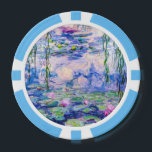 Claude Monet - Water Lilies / Nympheas 1919 Pokerchips<br><div class="desc">Water Lilies / Nympheas (W.1852) - Claude Monet,  Oil on Leinwand,  1916-1919</div>