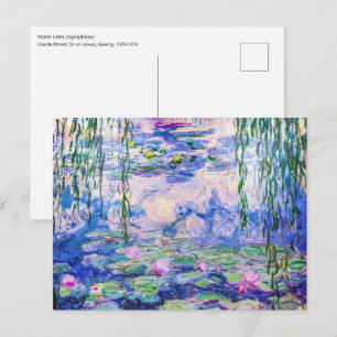Claude Monet - Water Lilies / Nympheas 1919 Postkarte
