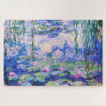 Claude Monet - Water Lilies / Nympheas 1919 Puzzle<br><div class="desc">Water Lilies / Nympheas (W.1852) - Claude Monet,  Oil on Leinwand,  1916-1919</div>
