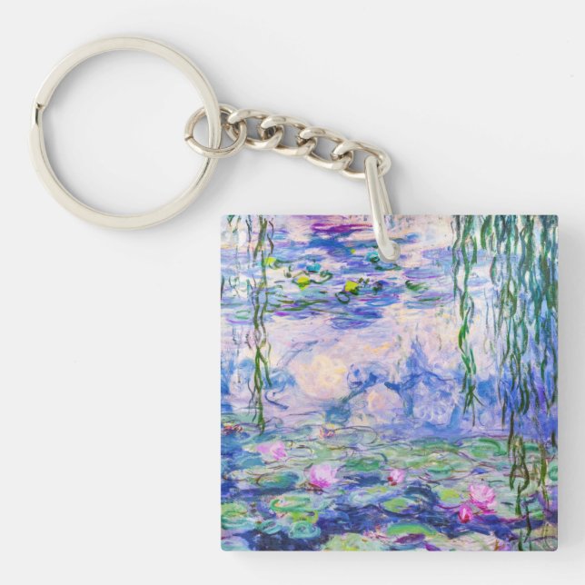Claude Monet - Water Lilies / Nympheas 1919 Schlüsselanhänger (Vorderseite)