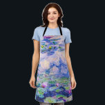 Claude Monet - Water Lilies / Nympheas 1919 Schürze<br><div class="desc">Water Lilies / Nympheas (W.1852) - Claude Monet, Oil on Leinwand, 1916-1919</div>