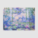 Claude Monet - Water Lilies / Nympheas 1919 Seidenpapier<br><div class="desc">Water Lilies / Nympheas (W.1852) - Claude Monet, Oil on Leinwand, 1916-1919</div>