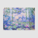 Claude Monet - Water Lilies / Nympheas 1919 Seidenpapier<br><div class="desc">Water Lilies / Nympheas (W.1852) - Claude Monet,  Oil on Leinwand,  1916-1919</div>
