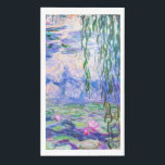 Claude Monet - Water Lilies / Nympheas 1919 Serviette<br><div class="desc">Water Lilies / Nympheas (W.1852) - Claude Monet,  Oil on Leinwand,  1916-1919</div>