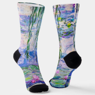 Claude Monet - Water Lilies / Nympheas 1919 Socken