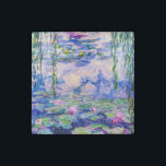 Claude Monet - Water Lilies / Nympheas 1919 Steinmagnet<br><div class="desc">Water Lilies / Nympheas (W.1852) - Claude Monet,  Oil on Leinwand,  1916-1919</div>