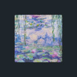 Claude Monet - Water Lilies / Nympheas 1919 Steinmagnet<br><div class="desc">Water Lilies / Nympheas (W.1852) - Claude Monet,  Oil on Leinwand,  1916-1919</div>