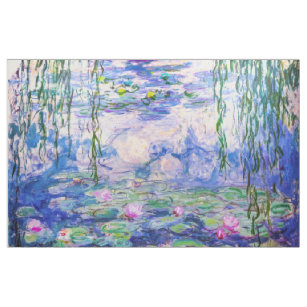 Claude Monet - Water Lilies / Nympheas 1919 Stoff