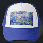 Claude Monet - Water Lilies / Nympheas 1919 Truckerkappe<br><div class="desc">Water Lilies / Nympheas (W.1852) - Claude Monet,  Oil on Leinwand,  1916-1919</div>