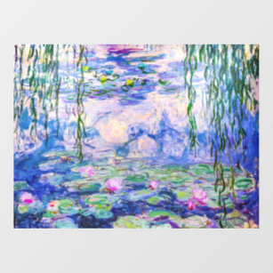 Claude Monet - Water Lilies / Nympheas 1919 Wandaufkleber