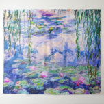 Claude Monet - Water Lilies / Nympheas 1919 Wandteppich<br><div class="desc">Water Lilies / Nympheas (W.1852) - Claude Monet,  Oil on Leinwand,  1916-1919</div>